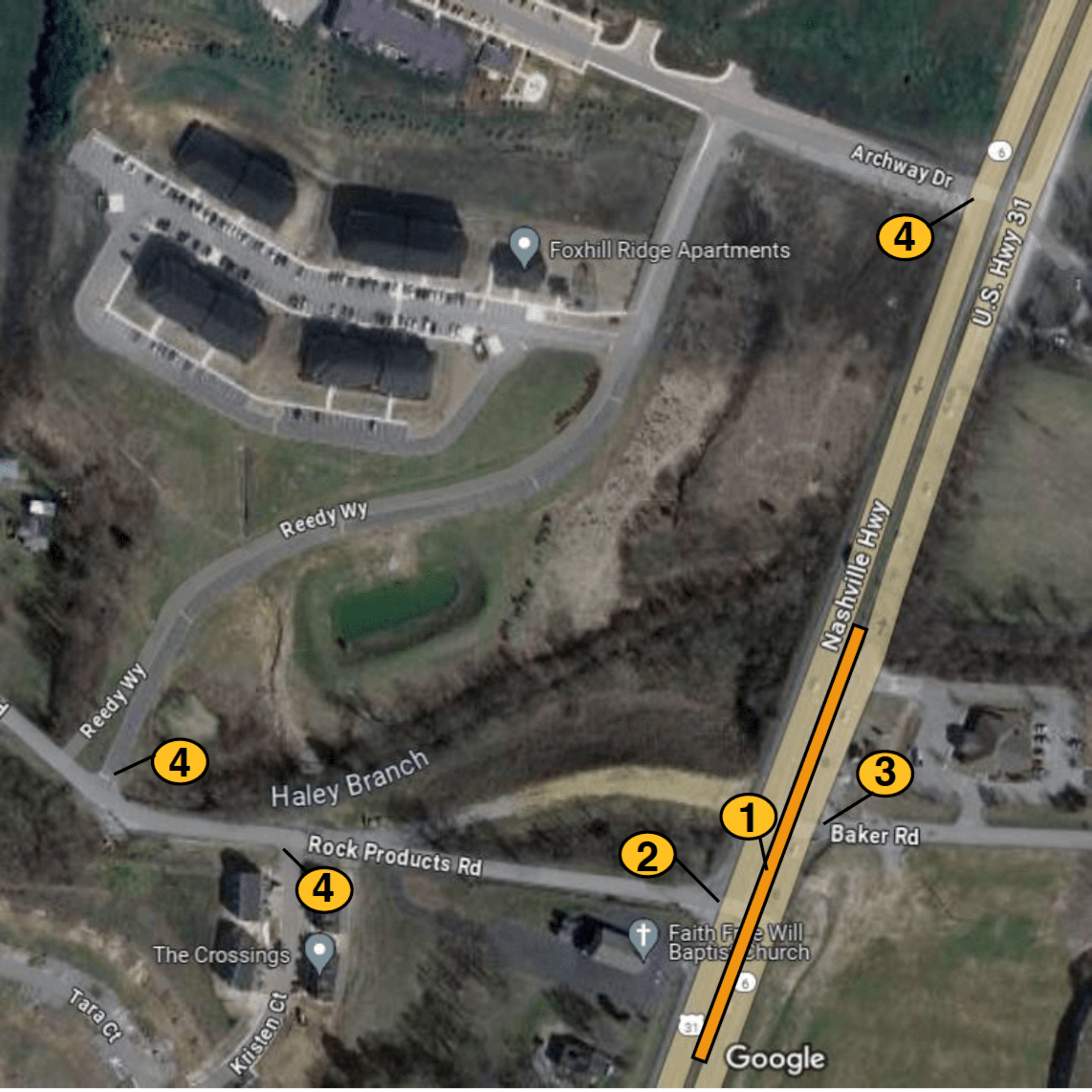 Columbia Rock Products Road Construction